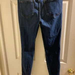 Free People Mid rise skinny jeans